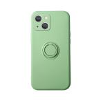 GAACAL(ガーカル) iPhone 14用 バンカーリング付きTPUケース(グリーン) P00114GQ 返品種別A