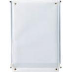 ユニット マルチボード(防雨型)裏マグネット付 ビニール 340×238mm 標示ケース 355-31 返品種別B