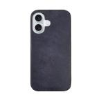 abbi iPhone 16用 MARGOT イタリアンレザー MagSafe対応バックカバー(ネイビー) ABS27338I16 返品種別A