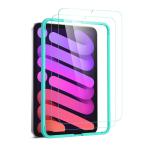ESR iPad mini(A17 Pro/ 第6世代)9H 強化ガラスフィルム(2枚入り) ES27668 返品種別A