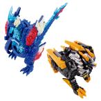 バンダイ メテオカイジュウシリーズ01&02 DXレキネス&トライガロンセット(ウルトラマンオメガ) 返品種別B