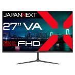 JAPANNEXT｜ジャパンネクスト 液晶ディスプレイ(27型/ VA/ FullHD 1920×1080/ 75Hz/ 16ms/ HDMI1.4/ USB TYPE-C/ VESA)(ブラック) JN-V27FHD-C65W 返品種別A
