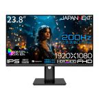 JAPANNEXT|ジャパンネクスト ゲーミング液晶ディスプレイ(23.8型/IPS/FullHD 1920×1080/200Hz/0.5ms/HDR400)(ブラック)搭載 JN-IPS238G200F-HSPC6 返品種別A