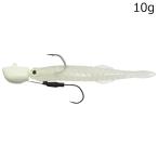 issei 海太郎 カタクチワームセット 太刀魚仕様 10g(グロー) ／3日〜6日で出荷／ 返品種別A