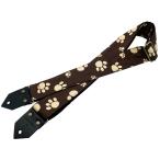  специя Note гитара ремешок (Foot Prints( Brown )) SPICENOTE ES-PP50FP/ BRN возвращенный товар вид другой A