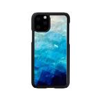 ikins(アイキンス) iPhone 11 Pro Max用 背面カバー型 天然貝ケース(Blue Lake) I16894I65R 返品種別A
