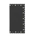 Eblouir(エブルイ) iPhone 11 Pro用 手帳型ケース Wave Diary(ブラック) EB17208I58R 返品種別A