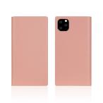 SLG Design iPhone 11 Pro用 手帳型ケース Calf Skin Leather Diary(ベビーピンク) SD17884I58R 返品種別A