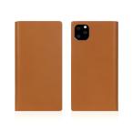 SLG Design iPhone 11 Pro用 手帳型ケース Calf Skin Leather Diary(キャメル) SD17888I58R 返品種別A