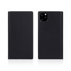 SLG Design iPhone 11 Pro用 手帳型ケース Calf Skin Leather Diary(ブラック) SD17892I58R 返品種別A