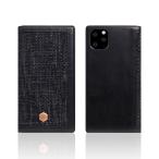 SLG Design iPhone 11 Pro用 手帳型ケース Edition Calf Skin Leather Diary(ブラック) SD17897I58R 返品種別A