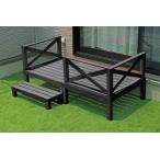 タック ウッドデッキセット(0.5坪 ダークブラウン) TAN-752(0.5ツボ)DBR 返品種別B