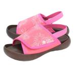 RegettaCanoe リゲッカヌー×葛城煙火コラボ バックベルト付きキッズサンダル(ピンク・サイズ：16.0cm)  返品種別A