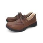 Re:getA レディース スットオン ハンズフリーレースアップシューズ(キャメル・サイズ：L 24.0-24.5cm)  返品種別A