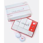 ビバハート VHゴルフボール 1ダース 12個入り(オフホワイト)  返品種別A