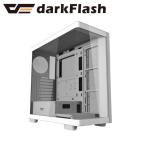 darkFlashl темный flash искривление цельный стекло. стойка отсутствует PC кейс [DS900G]( белый ) DS900GWHITE+TYPE-C возвращенный товар вид другой B