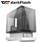 darkFlash｜ダークフラッシュ FLOATRON F1 M-ATX PCケース(ホワイト＆ブラック) F1-B＆W-COMBO 返品種別B