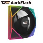 darkFlashl темный flash много поверхность цельный дизайн [DM18] Infinity зеркало вентилятор 120mm( черный ) DM18-B-HQ1 возвращенный товар вид другой B