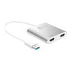  J пять klieitoUSB 3.0 to Dual HDMI дисплей адаптор JUA365 возвращенный товар вид другой A