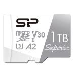 Silicon Power｜シリコンパワー Superior microSDXC (A2)1TB 4K対応 UHS-I U3 V30 A2 規格 SP001TBSTXDA2V20SP 返品種別B
