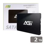 AGI(エージーアイ) AGI AI238 2.5インチ SATA III 内蔵SSD 2TB 読込550MB/ s・書込500MB/ s QLC メーカー3年保証 PS4対応 AGI2K0GIMAI238 返品種別B