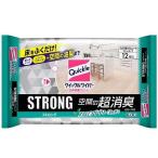 クイックルワイパー 立体吸着ウエットシート ストロング 空間の超消臭 12枚入 花王 返品種別A