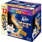 フィリックスパウチ 我慢できない隠し味ソース お魚お肉バラエティ 50g×12袋 ネスレ日本 返品種別B