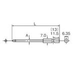 パナソニック ドライバービット(+)#2×75 Panasonic EZ981 返品種別B