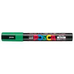 三菱鉛筆 ポスカ 中字丸芯(緑) POSCA PC5M.6 返品種別A