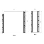 ショッピング室外機カバー 三菱 三菱エアコン用室外機保護カバー MITSUBISHI MAC-764HK 返品種別A