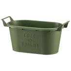  Glo u контейнер овальный 25 type ( зеленый ) Yamato пластик возвращенный товар вид другой A