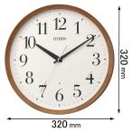  Citizen радиоволны настенные часы CITIZEN 8MY535-006 возвращенный товар вид другой A