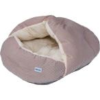 犬猫用ベッド クーナ あごのせシェルベッド アーモンドグレー アドメイト 返品種別B