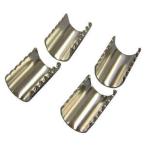 ユタカメイク 金具 端末爪 8mm×13mm 4個入り KM11 返品種別B