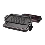 ショッピングホットプレート タイガー ホットプレート プレート2枚タイプ ブラウン TIGER モウいちまい CRV-G201T 返品種別A