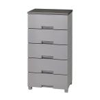 天馬 フィッツチェスト5505 5段(グレー) Fitsチェスト FCH5505GR 返品種別A