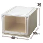 天馬 (2個セット)フィッツユニットケース(4030×2個セット・カプチーノ) テンマ Fits 最大外寸(約):幅40×奥行55×高さ30cm 4030-2P/ CAP(UNIT55) 返品種別A