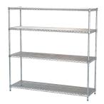 ショッピング外箱不良 アイリスオーヤマ メタルラック(4段・幅150×奥行46×高さ151cm)ポール径25mm IRIS MR-1515J 返品種別A