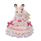  Epo k фирма happy день рождения flair клубника кекс платье (C-80) Sylvanian Families . для repo-to.. возвращенный товар вид другой B