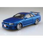 アオシマ (再生産)1/ 24 頭文字(イニシャル)D No.9 星野好造 BNR34 スカイラインGT-R(57339)プラモデル 返品種別B