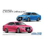 アオシマ 1/ 24 ザ・モデルカー No.42 トヨタ GRS214/ AWS210 クラウンアスリートG ’15(68212)プラモデル 返品種別B