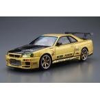  Aoshima 1/ 24 The * tuned машина No.15 верх Secret BNR34 Skyline GT-R* 02( Ниссан )(00896) пластиковая модель возвращенный товар вид другой B