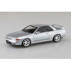 アオシマ 1/ 32 楽プラ スナップキット No.14CU-SS ニッサン R32スカイラインGT-R カスタムホイール(スパークシルバー)(14CU-SS)プラモデル 返品種別B
