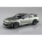アオシマ 1/ 32 楽プラ スナップキット No.03CU-MJ ニッサン R35 NISSAN GT-R 2024 カスタムホイール(ミレニアムジェイド)プラモデル 返品種別B