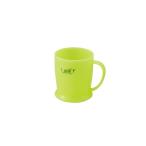 イノマタ化学 リーフ 手付コップ(リーフグリーン) inomata #2120-G 返品種別A