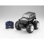 バンダイ Wドライブプラス JEEPラングラー ブラック 水陸両用 2.4GHzラジコン 返品種別B