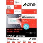 エーワン ラベルシール[プリンタ兼用]強粘着タイプ A4 18面 18シート入 A-one 78318 返品種別A