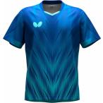 バタフライ 男女兼用 フレイザー・シャツ(ブルー・サイズ：O) ／3日〜8日で出荷／ 返品種別A