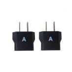 カシムラ 海外用変換プラグ Aタイプ2個セット Kashimura WP-31S 返品種別A