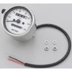 デイトナ 機械式スピードメーター Φ60 220km/ h ホワイトLED照明 DAYTONA 15635 返品種別B